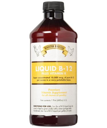 Rooster Booster B-12 Liquid 16-Ounce