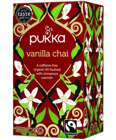 Pukka Organic Vanilla Chai Tea - 20 tea bags