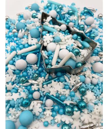 Sprinkletti - Let It Go - Mini Pouch - 30g. his Juliet Sear inspired mix of shapes & sprinkles is ideal for all of your Christmas bakes. Just enough for a single bake (Let It Go) - Buy Online on GoSupps.com