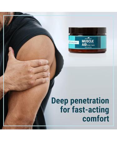 Buy Plant Therapy Muscle Aid Body Cream 4 oz - Soothes Muscles Refreshing Minty Formula Clean Ingredients - International Shipping Available - Buy Online on GoSupps.com