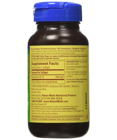 Buy NM CoQ10 100mg (40ct) - Premium Quality Coenzyme Q10 Supplement for Energy & Antioxidant Support - Fast International Shipping - Buy Online on GoSupps.com