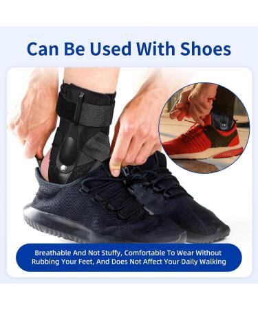 Ankle Brace for Sprained Ankle | Support & Stabilizers for Volleyball & Basketball | X-Large Foot Support for Men & Women - Buy Online on GoSupps.com