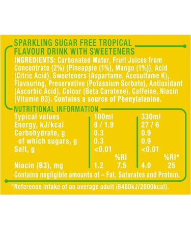 Lucozade Sport Orange 12x500ml (Packaging May Vary) & Lucozade Zero Fizzy Drink Tropical Flavour Sugar Free Low Calorie 6 Pack 330ml Cans Orange + Tropical Flavour 500 ml (Pack of 12) - Buy Online on GoSupps.com