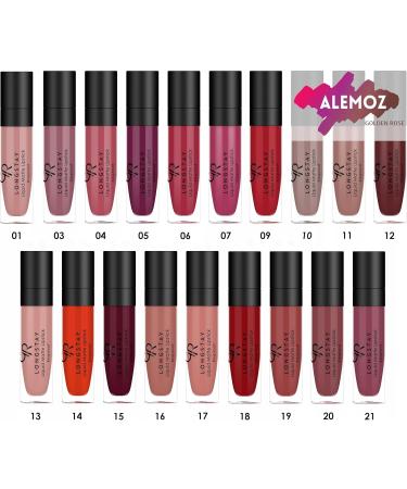 Golden Rose Long Wearing LONGSTAY Liquid Matte Lipstick (13 - Sweet Blush) - Buy Online on GoSupps.com