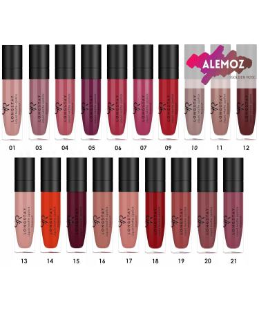 Golden Rose Longstay Liquid Matte Lipstick No:20 - 1 Pack | Shop Internationally for Long-Lasting Luxe Lips - Buy Online on GoSupps.com