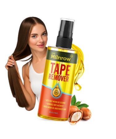 Tape Hair Extensions Remover by June Milnrow | Removes Tape Instantly - Enriched With Argan Oil for Added Moisture - Fast-Acting Formula - Gentle on Skin