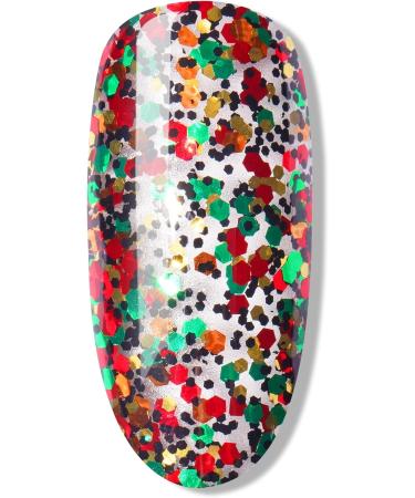 Bluesky Christmas Kids Nail Varnish Bauble - Mischievous Elf Green Glitter | Non-Toxic Water-Based Nail Polish for Kids 5ml - Buy Online on GoSupps.com