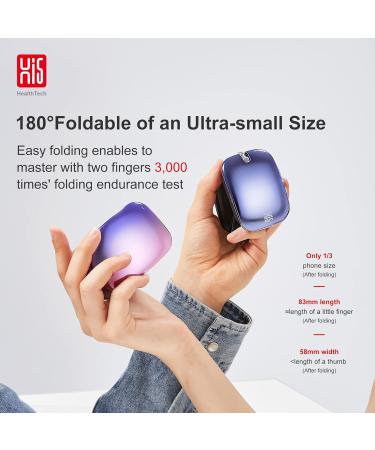 Master Massage E10 Eye Massager - Heat & Vibration for Migraine Relief Dark Circles & Puffiness - Lightweight & Stylish - Improve Eye Circulation - Gradient Purple - Buy Online on GoSupps.com