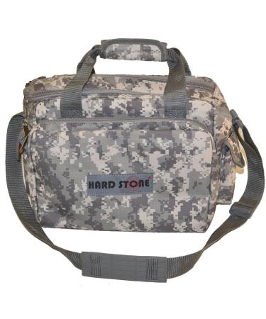 HARDSTONE Tactical 5 Pistol Range Go Bag with Adjustable Shoulder Strap ACU