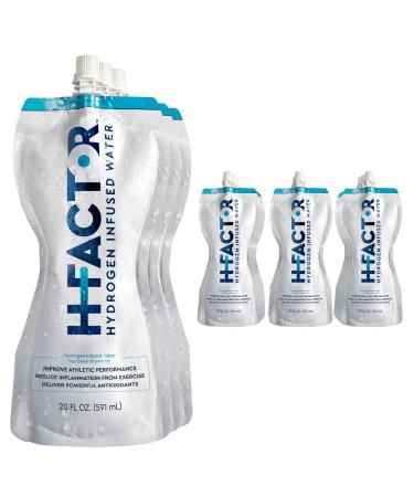 HFactor Hydrogen Infused Pure Drinking Water, Pre Or Post Workout Recovery Drink, Molecular Hydrogen Supports Athletic Performance, Delivers Antioxidant, 20 Ounce (12 Ct), Packaging May Vary 20 Fl Oz (Pack of 12)