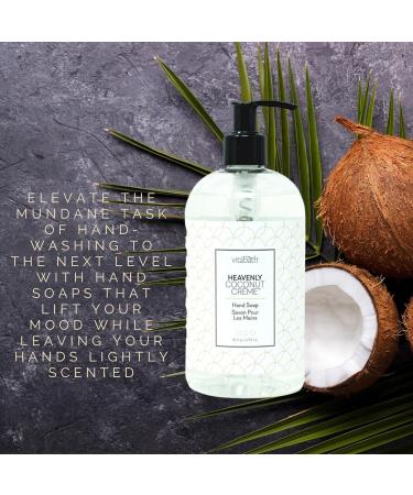 Vitabath Heavenly Coconut Creme Hand Soap - Nourishing Aloe & Antioxidants | Cruelty-Free Gluten-Free Paraben-Free - 16 oz - Buy Online on GoSupps.com