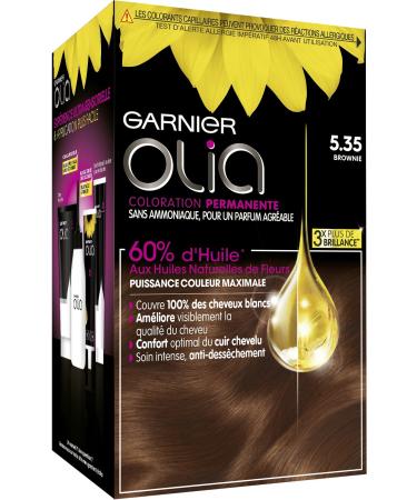 Garnier - Olia - Ammonia-free oil-based chestnut hair dye Brownie