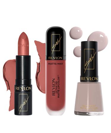 REVLON X Sofia Carson Makeup Kit - The Sofia Nudes - 3 Count | International Shipping Available - Buy Online on GoSupps.com