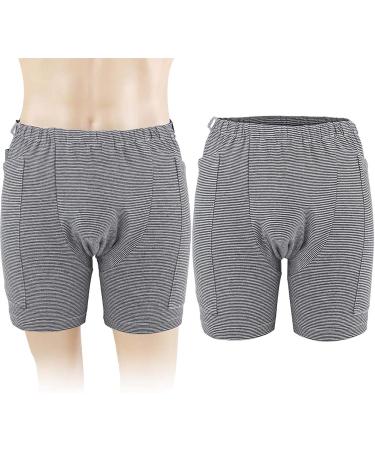 Buy Reusable Men's Urine Bag Collector - Portable Wearable Incontinence Pants for Easy Bladder Management - International Shipping Available - Buy Online on GoSupps.com