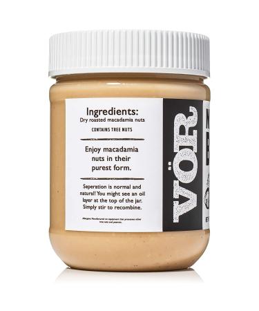 V r Premium Pure Macadamia Nut Butter Spread - Vegan, Paleo, Keto, Whole 30 - 11oz (Pack of 6) - Buy Online on GoSupps.com