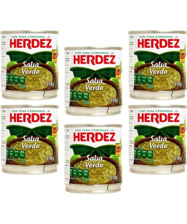 Salsa Verde Bundle with Herdez Salsa Verde 210g x6 (Pack of 6 Bundle) - Buy Online on GoSupps.com