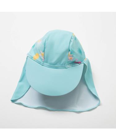 Bonverano Baby Girls UPF 50+ Sunsuit with Sun Cap - Blue Pineapple, 18-24 Months - Buy Online on GoSupps.com