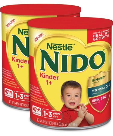 Nestle NIDO Kinder 1+ Toddler Milk Beverage - Nutritious Milk Drink for Growing Toddlers - Buy Online on GoSupps.com