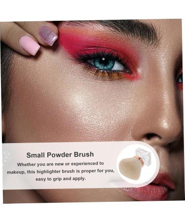 Beaupretty makeup brush foundation brush makeup powder brush blush brush for cheeks blush brush for women make up brush small powder brush artificial fiber white tool Miss round head - Buy Online on GoSupps.com