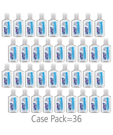 Purell Advanced Hand Sanitizer 1 Fl Oz Travel Size Flip-Cap Bottle (Pack of 36) - Clean Scent - Display Bowl Included - Buy Online on GoSupps.com