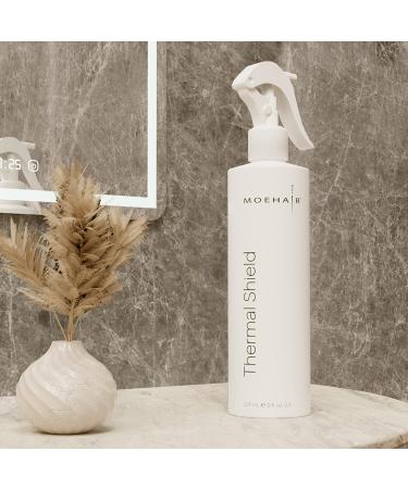 MOEHAIR Heat Protectant Spray (8 Fl Oz) - Hair Thermal Protection for Flat Iron & Dryer - Anti-Frizz, Strong & Shiny Hair - Buy Online on GoSupps.com