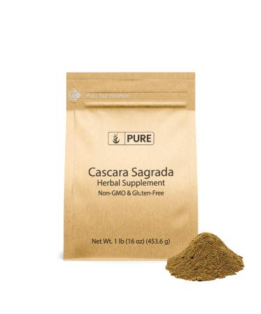 Pure Original Ingredients Cascara Sagrada (1lb) Non-GMO & Gluten-Free Glycosides 1 Pound (Pack of 1)