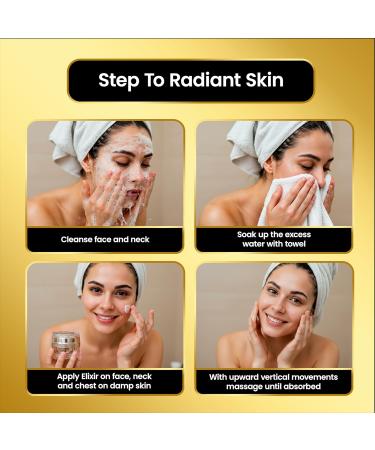 Elixir Day Cream Luxurious Silk Anti-Aging Cream NO Preservatives or Parabens. For All Skin Types Targets Wrinkles Face Neck & Decollate Over 50 Skin Nutrients Collagen Squalene & Repair Vitamins 1.8 Ounce (Pack of 1) - Buy Online on GoSupps.com