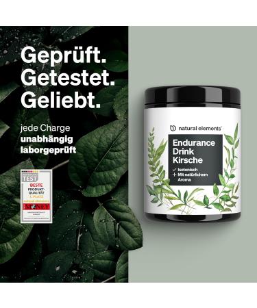 Buy Sports Drink Cherry - 600g Isotonic Beverage Powder | Endurance Boost with 44% Maltodextrin 30% Dextrose Electrolytes | Made in Germany - International Shipping - Buy Online on GoSupps.com