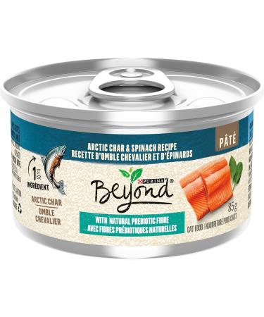 Beyond Wet Cat Food Trout & Catfish Pate - 85 g Can (12 Pack) & Wet Cat Food Arctic Char & Spinach Pate - 85 g Can (12 Pack) Pate + Char & Spinach Pate - Buy Online on GoSupps.com
