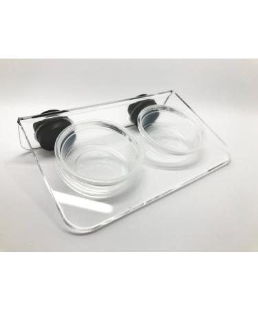 geckoshop.co.uk Magnetic Reptile Feeding Ledge (Small Clear) Small Clear