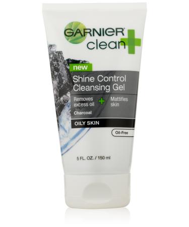 Garnier Skin and Hair Care Clean and Shine Control Cleansing Gel for Oily Skin 5 Fluid Ounce