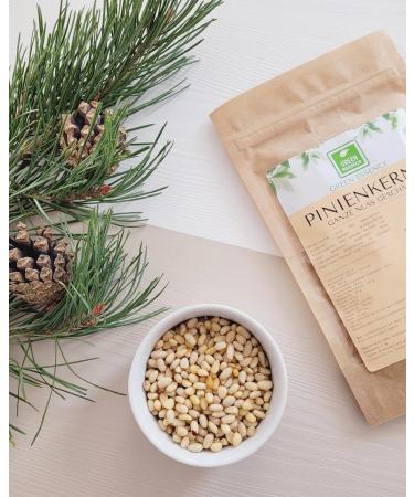 Pine Nuts 500g - Natural Fresh Unsalted - Premium Quality for Pesto - Vegan & Additive-Free - High Protein Snack - Buy Online on GoSupps.com