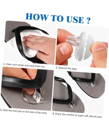 Hemoton 18 Pairs Thong Sandal Toe Guard Pads - Non-Slip Gel Cushions & Toe Separators for Ultimate Comfort - Transparent Protector Insoles for Sandals - Ideal for Flops & Shoes - Buy Online on GoSupps.com