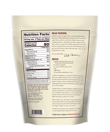 Bob's Red Mill Gluten Free Homemade Bread Mix - 16 oz (453 g) - Buy Online on GoSupps.com