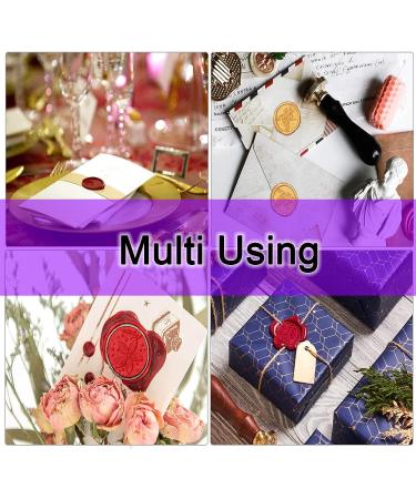 YIPLED Sealing Wax Kit - 728 Pcs Wax Seal Stamp Set with 24 Color Beads, Seal Warmer, Spoon, Candles - Ideal for Gift & Envelope Sealing, Wedding Invitations - Buy Online on GoSupps.com
