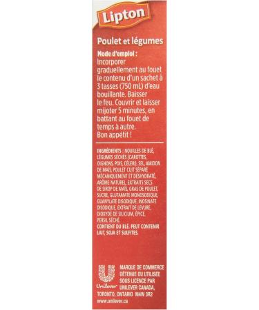 Lipton Soup Mix Noodle with Chicken Vegetable 117 GR 24 Count Chicken Noodle Chicken Vegetable 117 g (Pack of 24) - Buy Online on GoSupps.com