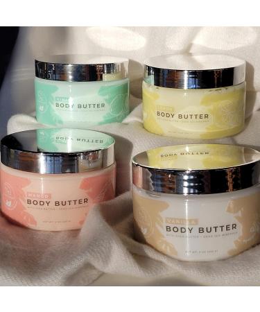 Natural Elephant Body Butter - Shea Butter Dead Sea Minerals & Vitamin E - Hydrating Cream Cruelty-Free Paraben-Free - 9 oz Lemon - Buy Online on GoSupps.com