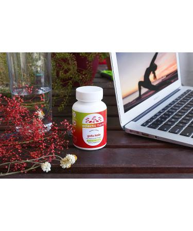 Eclectic Institute Gotu Kola 300 mg - 90 Non-GMO Veg Caps | Raw Fresh Freeze-Dried Supplement - Buy Online on GoSupps.com