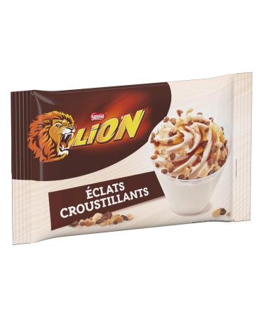 NESTLÉ PROFESSIONAL - LION Topping - Crunchy Pieces - Rainforest Alliance Certified Cocoa - To enhance all your desserts - 400g bag