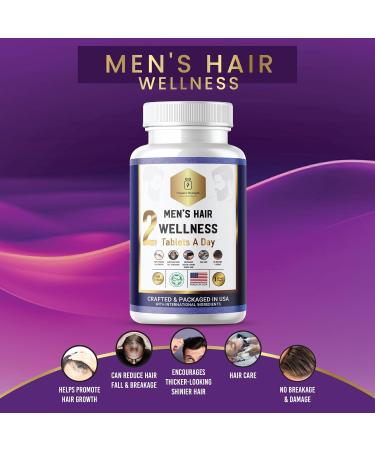 Peak Performance Men's Hair Wellness - 30 Halal Tablets for Healthy Hair Growth | International Shipping Available - Buy Online on GoSupps.com