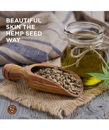 Hemp Seed Massage & Body Oil - Nourishing & Moisturizing | Vegan Cruelty-Free | Naked In The Woods - 8 fl. oz - Buy Online on GoSupps.com