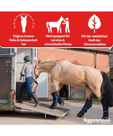 Eggersmann Mein Pferdefutter E-VET+ Relax Liquid 1 Litre Concentrate for Nervous Horses - Buy Online on GoSupps.com