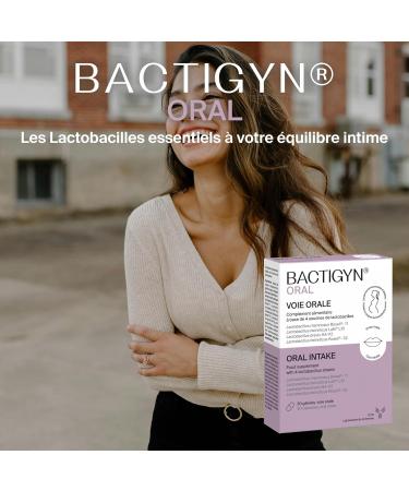 Bactigyn Oral - Probiotiques flore Intime - 4 souches de lactobacilles - 4 10 UFC par g lule - quilibre microbiote & confort f minin - Fabriqu en France - 30 g lules - Buy Online on GoSupps.com