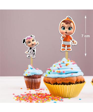 Seyal Cry Babies Cupcake Topper Seyal Cry Babies Cupcake Decoration - Buy Online on GoSupps.com