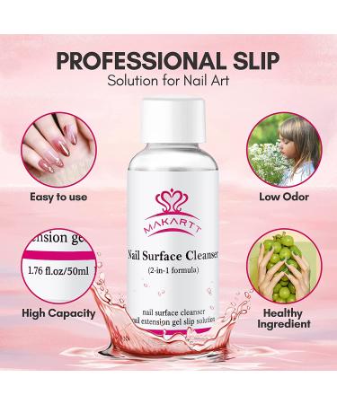 Multifunctional Nail Extension Gel & Anti-Stick Cleanser - Professional DIY Slip Solution (2PCS) - Buy Online on GoSupps.com