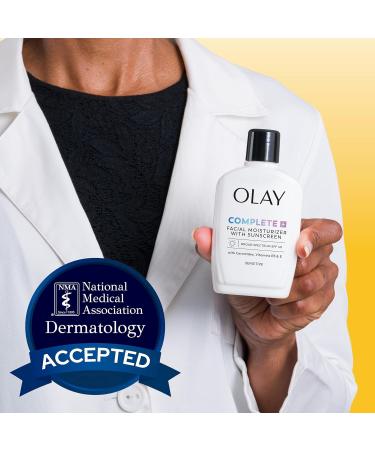 Olay Complete+ Face Moisturizer with Sunscreen SPF 40 For Sensitive Skin Broad Spectrum Sun Protection Fragrence-Free - No White Cast on All Tones Nourishes Moisture Barrier - Ceramides 6 Oz 6 Fl Oz (Pack of 1) - Buy Online on GoSupps.com