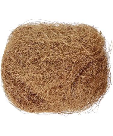 100g Bird Nesting Material Natural Coconut Fiber for Nest Building And Hideouts Small Animal Bedding Nesting Protect Potted Plants Decoration(Brown) - Buy Online on GoSupps.com