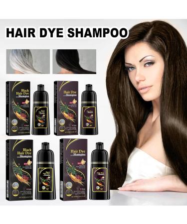  Beslibate 500ml Shampoo for Brown Hair 3-in-1 Colouring Shampoo Instant Colouring Shampoo Deeply Nourishes UV Shine Natural Ingredients - Buy Online on GoSupps.com