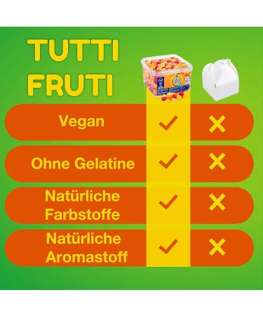  Fazer Tutti Frutti Fazer Tutti Frutti - Fazer 2.2 kg XXL Candy Box Large packages of fruit and fruit candies without gelatin. - Buy Online on GoSupps.com
