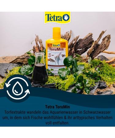 Tetra Torumin 250ml - Natural Blackwater Solution with Torf Extracts for Freshwater Aquariums - Buy Online on GoSupps.com